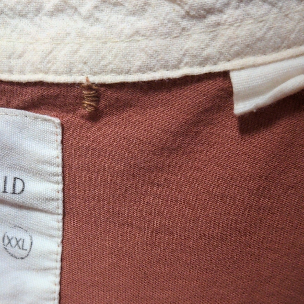 Billy Reid Rust Polo Shirt - Picture 3 of 5